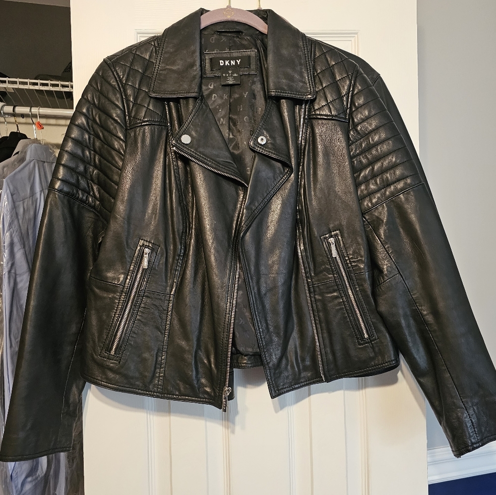 DKNY Leather Jacket